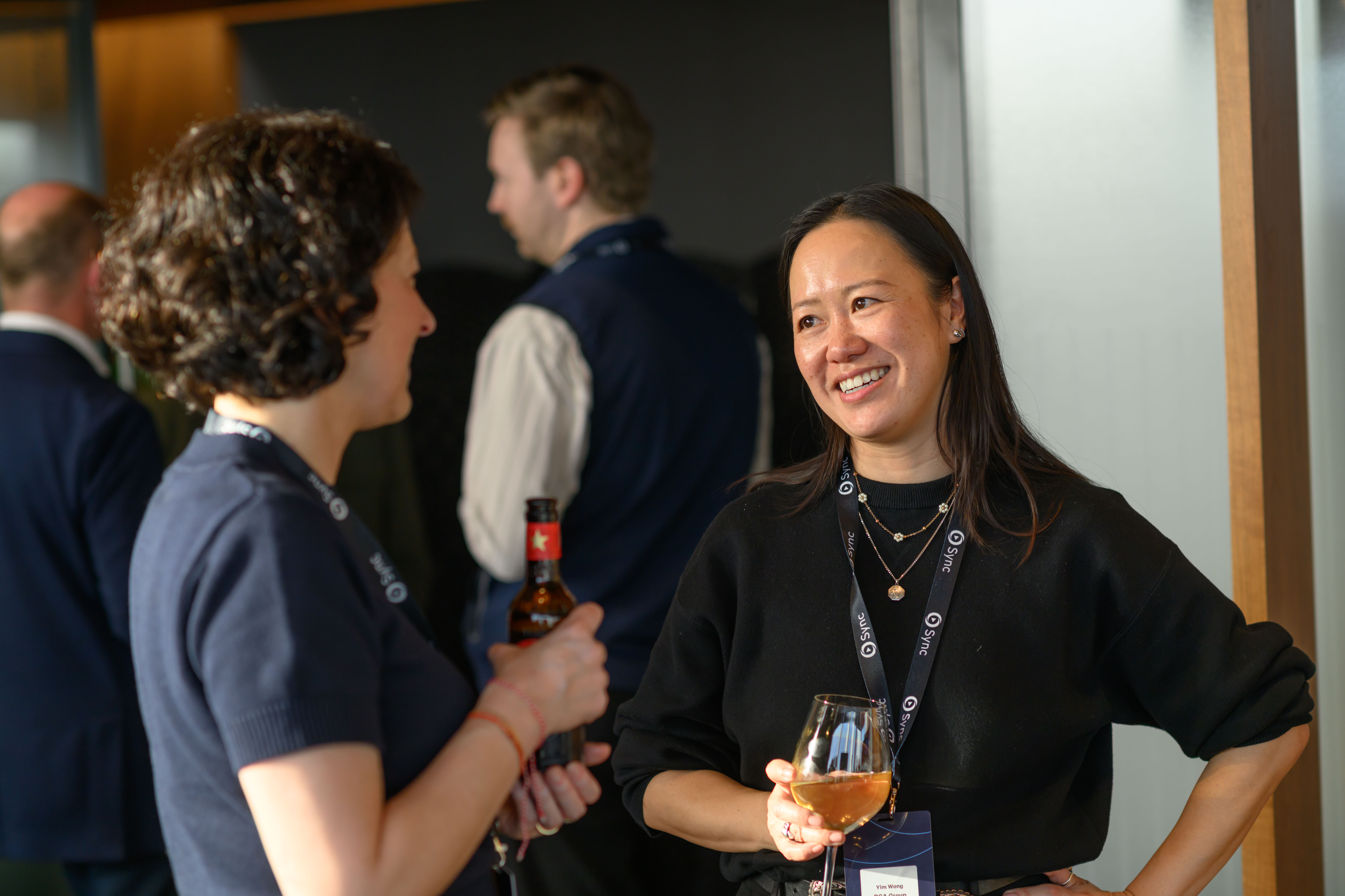 Drinks reception at Sync