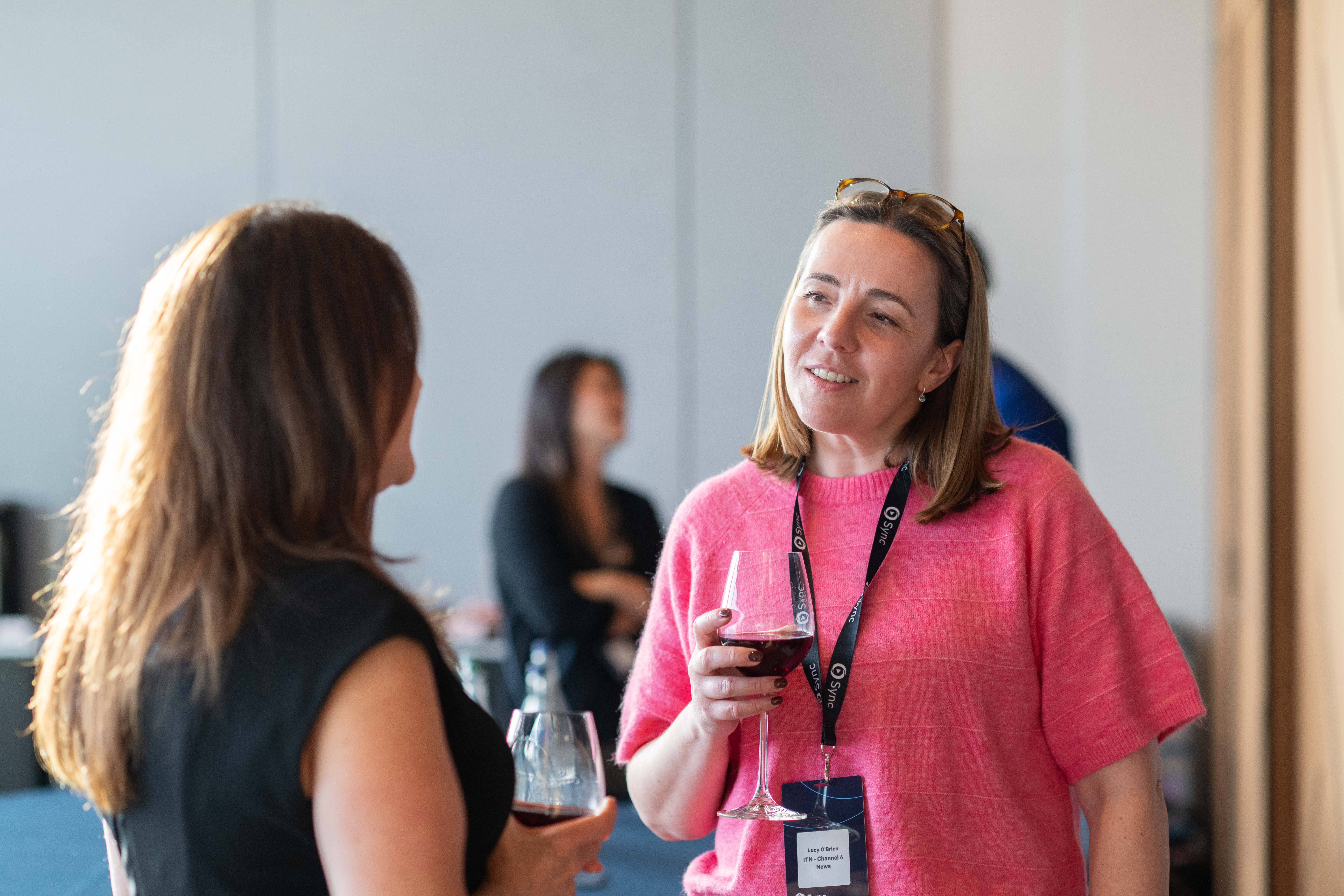 Drinks reception at Sync